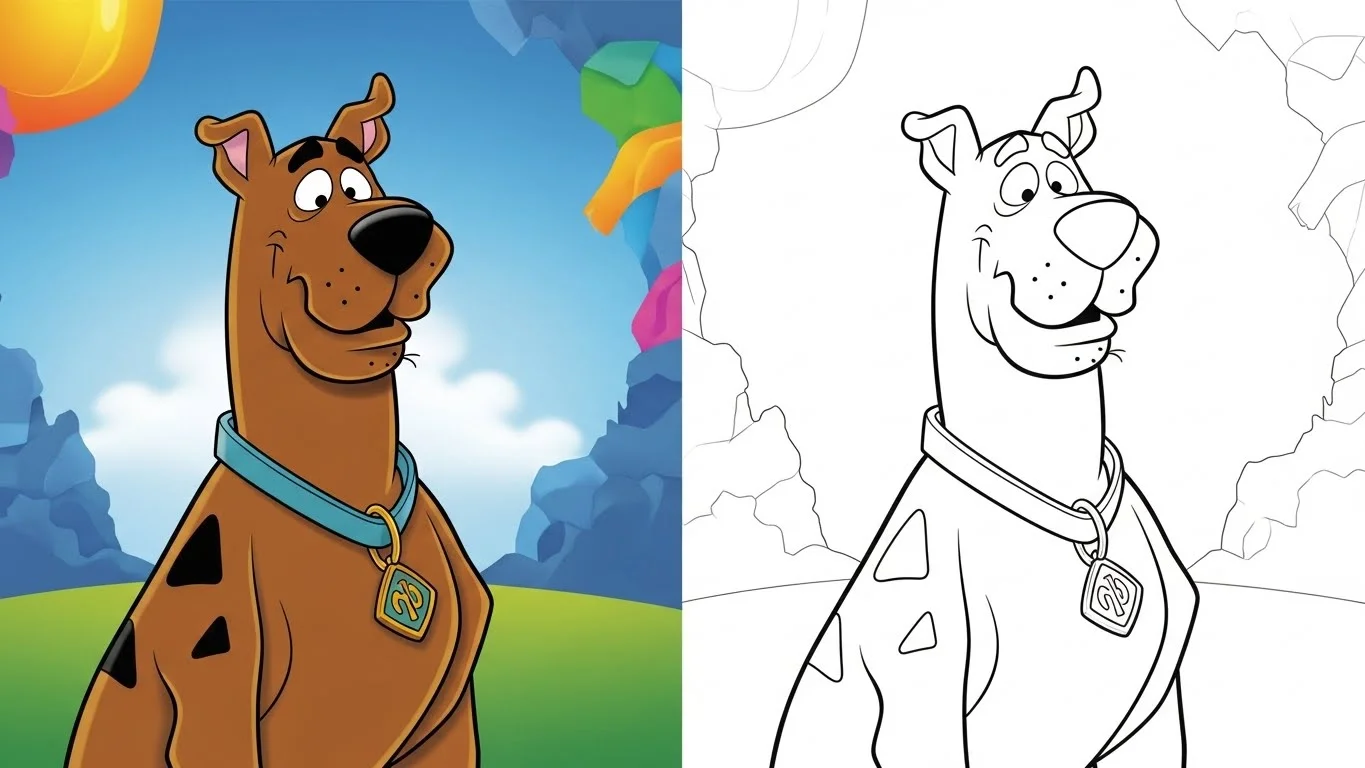 Scooby-Doo Free Coloring Pages