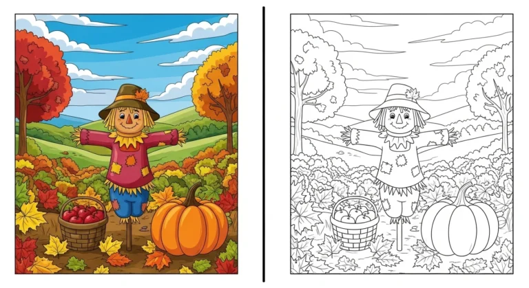 Fall Coloring Pages