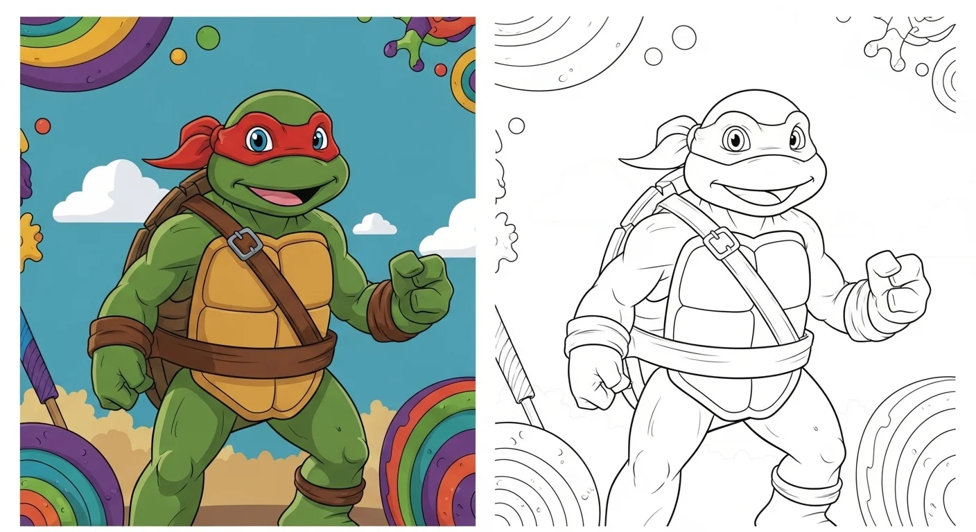 Turtles Coloring Pages